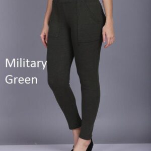 Military green Jeggings